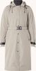 Krakatau Masaru Trench Coat Qw368 85 , Beige, Dames online kopen