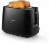 Philips Toaster HD2581/90 Daily Collection geïntegreerde opzethouder voor broodjes, 8 bruiningsgraden, zwart online kopen