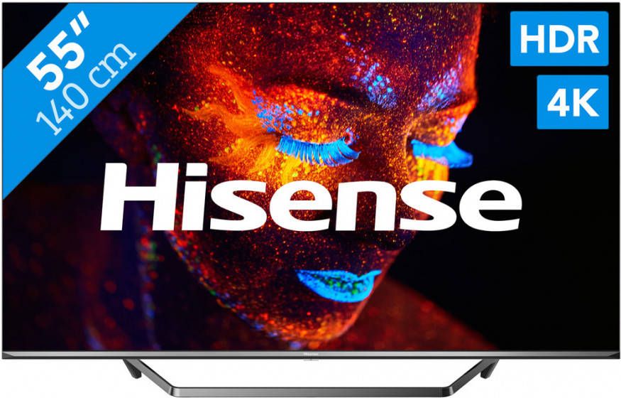 Hisense 55u7qf Uhd 4k Qled Tv 55(139 Cm) Smart Tv 4xhdmi, 2xusb Metalen Afwerking online kopen