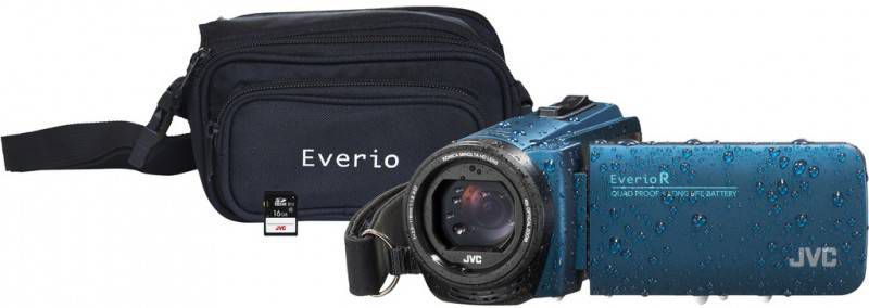 JVC Everio GZ-R495A camcorder met cameratas en 16GB SD kaart online kopen