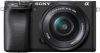 Sony Systeemcamera ILCE 6400LB Alpha 6400 E Mount 4k video, 180° klep display, xga oled zoeker, l kit 16 50 mm objectief online kopen
