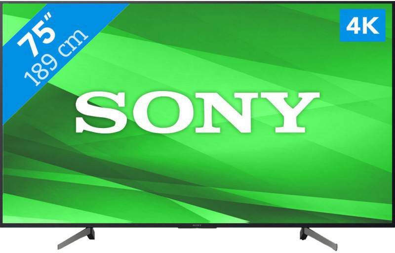 SONY KD43XG8096 TV LED 4K HDR 43 (108 cm) Smart Android TV 4x HDMI, 3x USB Classe énergétique A online kopen
