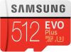 Samsung microSDXC EVO+ 512 GB 100MB/s CL 10 + SD adapter online kopen