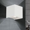 Orion Kubusvormig LED buitenwandverlichting Cube in wit online kopen