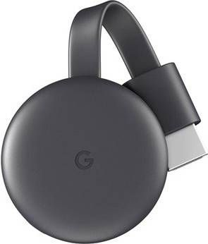 Google Chromecast 3.0 Media Streaming Speler Zwart online kopen
