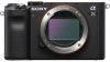 Sony Full frame digitale camera ILCE 7CB A7C 4k video, 7, 5 cm(3 inch)touchscreen, realtime af, 5 assige beeldstabilisatie, nfc, bluetooth, alleen behuizing online kopen