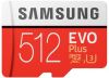 Samsung microSDXC EVO+ 512 GB 100MB/s CL 10 + SD adapter online kopen