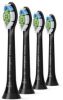 PHILIPS sonicare Philips Avent standaard borstelkoppen voor sonische tandenborstel HX6064/11in zwart online kopen