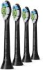 PHILIPS sonicare Philips Avent standaard borstelkoppen voor sonische tandenborstel HX6064/11in zwart online kopen
