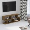 Homemania Tv meubel Su 120x29, 6x45 Cm Walnootkleurig online kopen
