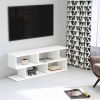 Homemania Tv meubel Su 120x29, 6x45 Cm Wit online kopen