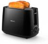 Philips Toaster HD2581/90 Daily Collection geïntegreerde opzethouder voor broodjes, 8 bruiningsgraden, zwart online kopen